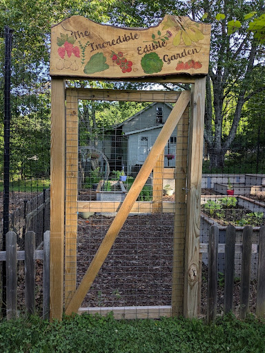 Entrance to the Community Garden at the North Street Park